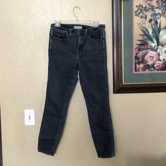 Madewell. 10” High Rise Skinny Skinny Jeans Size 29 - Picture 1 of 4